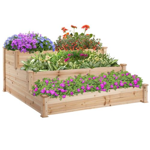 hochbeet-3-stufige-gartenbeet-pflanzenbeet-kraeuterbeet-blumentreppe-fuer-balkon-garten-natur-tannenholz-124x124x56cm