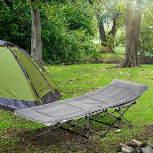 campingbett-klappbar-feldbett-klappbett-mit-kopfkissen-seitentasche-matratze-gaestebett-bis-150kg-belastbar-reisen-outdoor-oxford-hellgrau-188x64-5x53cm