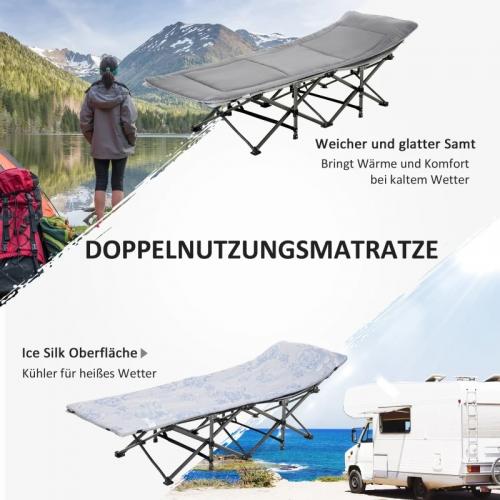 campingbett-klappbar-feldbett-klappbett-mit-kopfkissen-seitentasche-matratze-gaestebett-bis-150kg-belastbar-reisen-outdoor-oxford-hellgrau-188x64-5x53cm