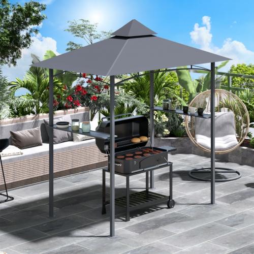 grillpavillon-gartenzelt-grill-pavillon-balkonpavillon-mit-ablagen-flammhemmendes-doppeldach-grau-245x148x252cm