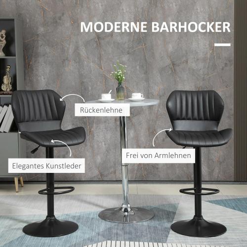 2-er-set-barhocker-hoehenverstellbar-kunstleder-stahl-schwarz-48-5x55-5x90-110cm