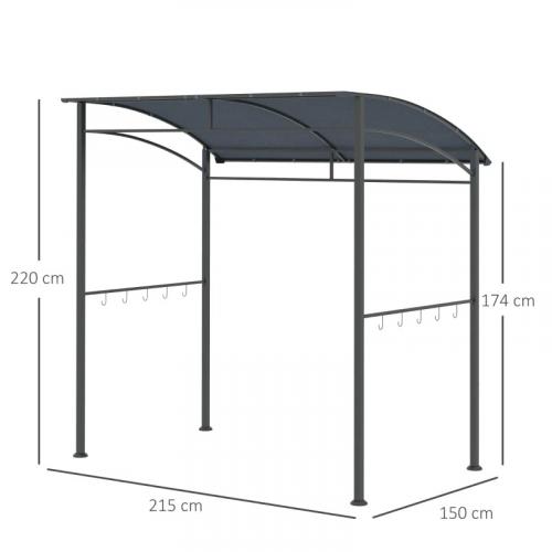 grillpavillon-grillueberdachung-regenschutz-haken-fuer-utensilien-stahlrahmen-grau-215x150x174-220cm