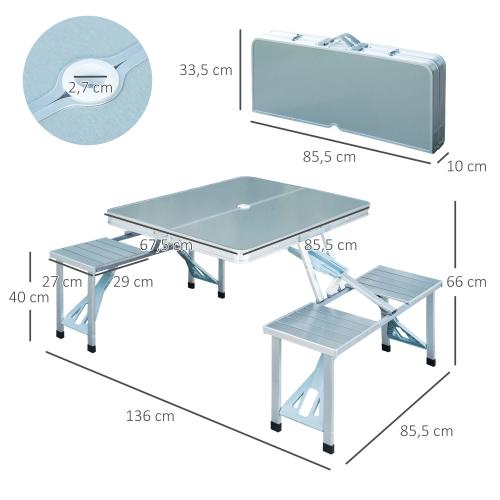 alu-campingtisch-klapptisch-picknick-koffer-sitzgruppe-mit-4-sitzen-silber-alu-136x85-5x66cm