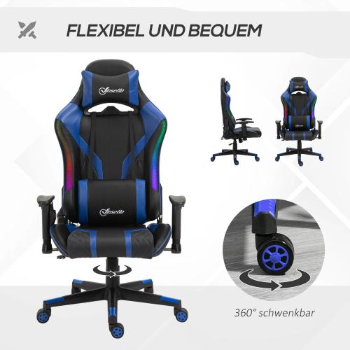 buerostuhl-led-gaming-stuhl-mit-armlehne-ergonomisch-mit-liegefunktion-kunstleder-schwarz-blau-70x57-5x126-136cm