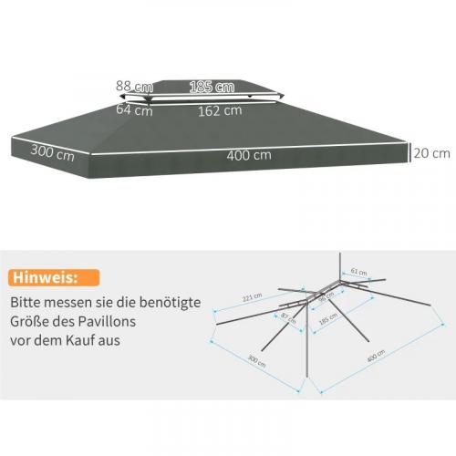 ersatzdach-pavillondach-fuer-metallpavillon-gartenpavillon-partyzelt-gartenzelt-polyester-3x4m-dunkelgrau