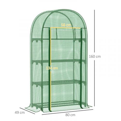 foliengewaechshaus-balkon-mit-4-ablagen-mini-gewaechshaus-treibhaus-tomatenhaus-pflanzenhaus-fruehbeet-metall-gruen-80x49x160cm