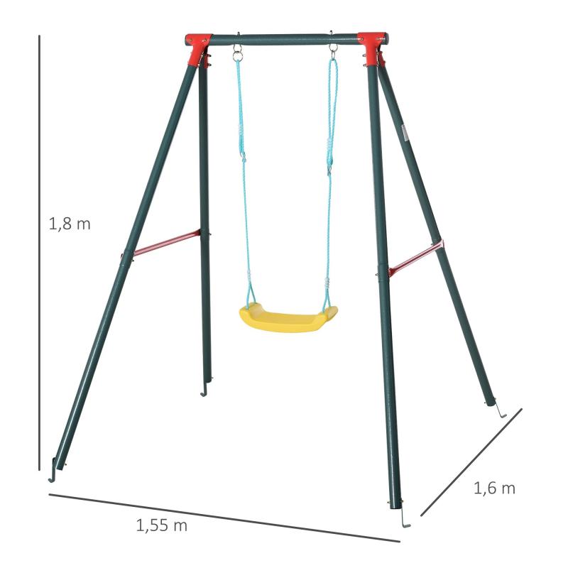 kinderschaukel-gartenschaukel-schaukelgestell-schaukelgeruest-metallgestell-3-8-jahre-155x160x180cm