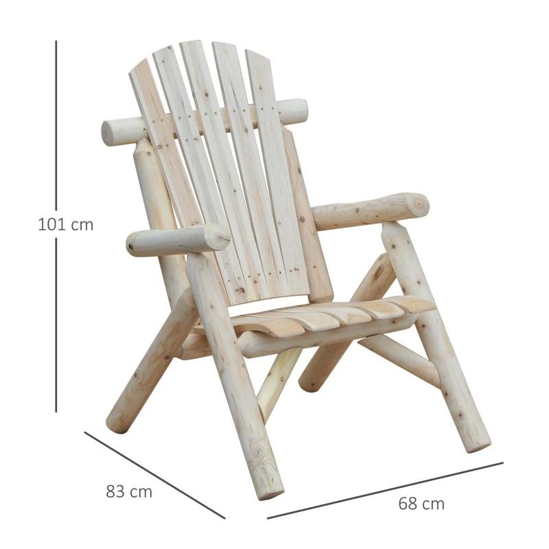 adirondack-gartenstuhl-gartensessel-holzstuhl-hochlehner-mit-armlehne-tannenholz-natur-83x68x101cm