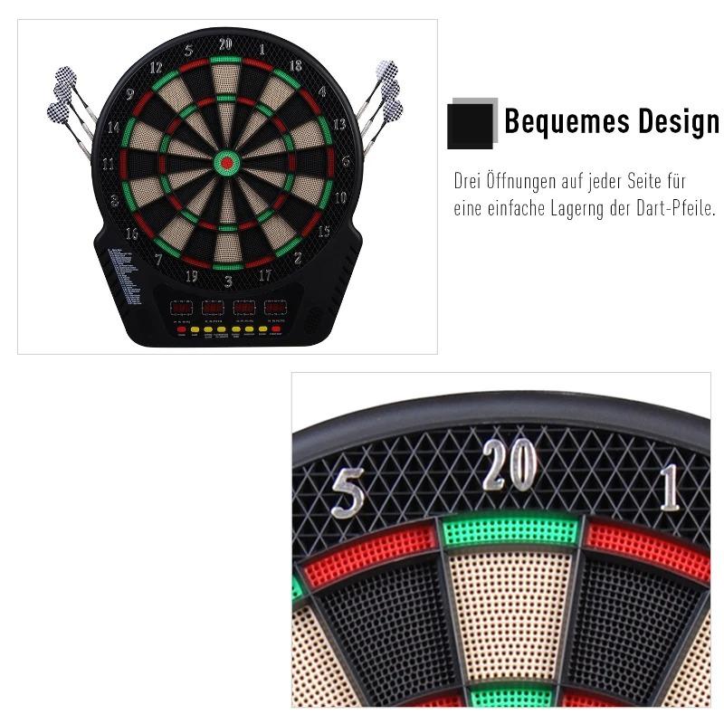 elektronische-dartscheibe-dartboard-dart-set-mit-led-anzeige-mit-automatischer-wertung-soundeffekte-6-darts-24-dartkoepfe-27-spiele-und-243-trefferoptionen-fuer-16-spieler-44x51-5x3-2cm