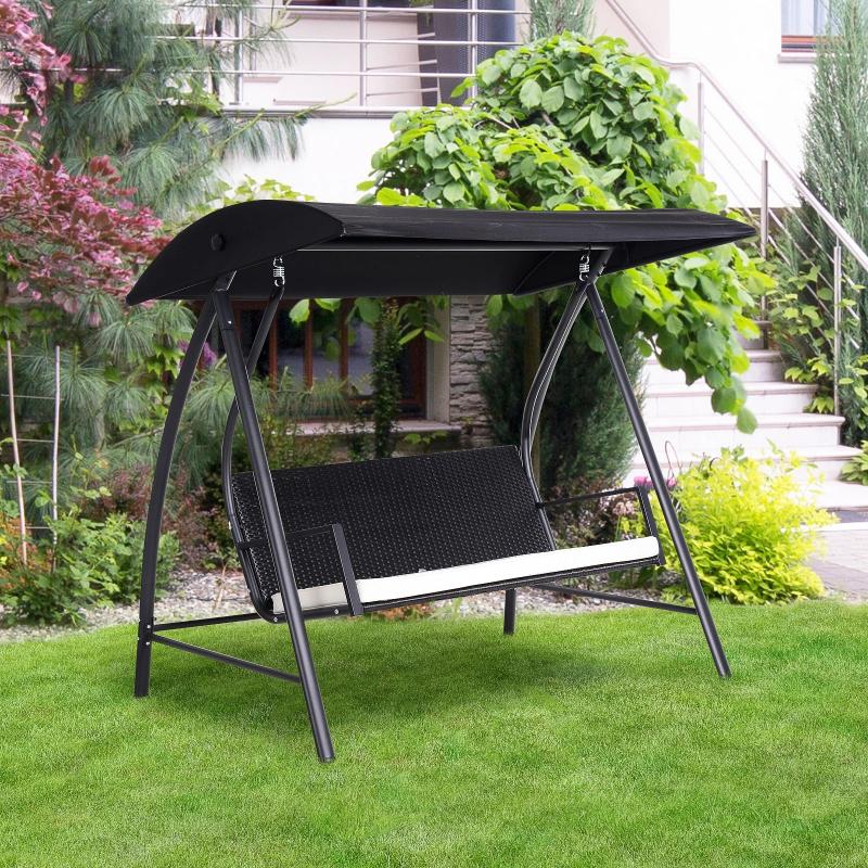 hollywoodschaukel-3-sitzer-mit-dach-gartenschaukel-polyrattan-metall-schwarz-198x124x179cm