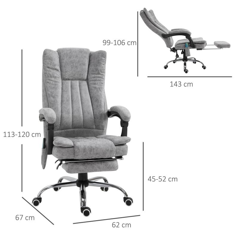 massagesessel-buerostuhl-heizfunktion-dicke-polsterung-grau-62x67x113-120cm