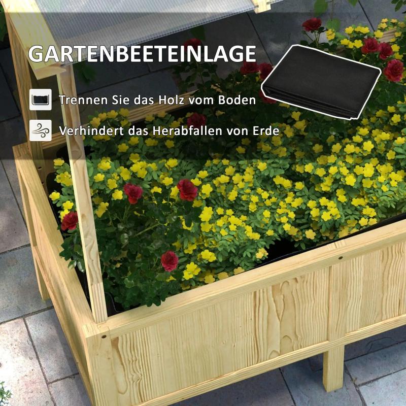 hochbeet-mit-dach-drainageloecher-vliesauskleidung-wetterfest-tannenholz-110x60x152cm