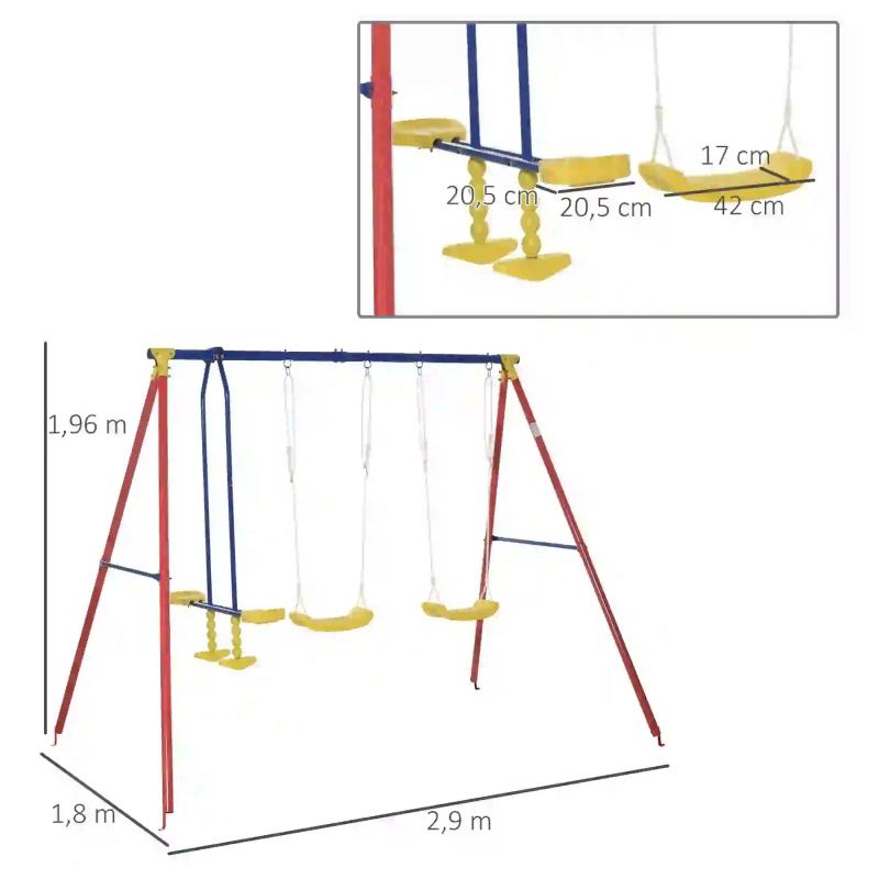 kinderschaukel-gartenschaukel-schaukelgeruest-2-schaukeln-mit-wippe-schaukel-outdoor-mit-hoehenverstellbarem-gestell-schaukelgestell-outdoor-3-5-jahre-290x180x196cm