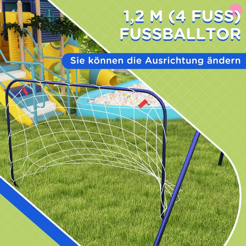 kinderschaukel-set-fussballtor-basketballkorb-fuer-3-bis-8-jahre-stahlgestell