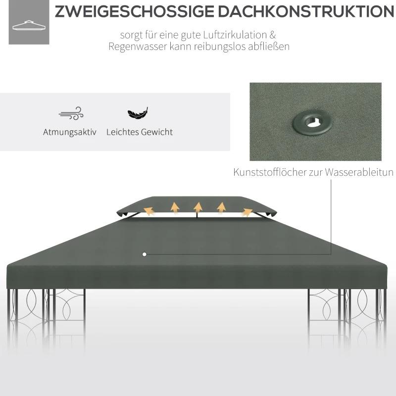 ersatzdach-pavillondach-fuer-metallpavillon-gartenpavillon-partyzelt-gartenzelt-polyester-3x4m-dunkelgrau