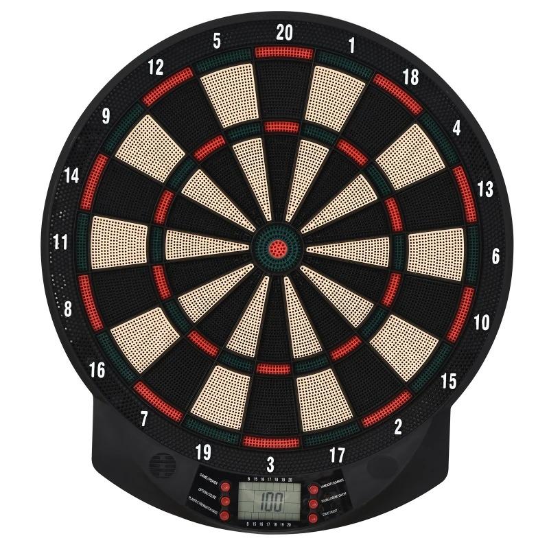 elektronische-dartscheibe-automatische-wertung-dartboard-dart-set-mit-6-darts-30-dartkoepfe-26-spiele-und-185-trefferoptionen-fuer-8-spieler-soundeffekte-schwarz-44x39-5x2-2cm