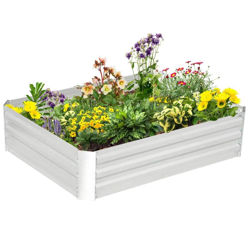 hochbeet-aus-verzinktem-stahl-gartenbeet-pflanzkasten-fuer-garten-blumenkasten-blumenkuebel-silber-120x90x30cm