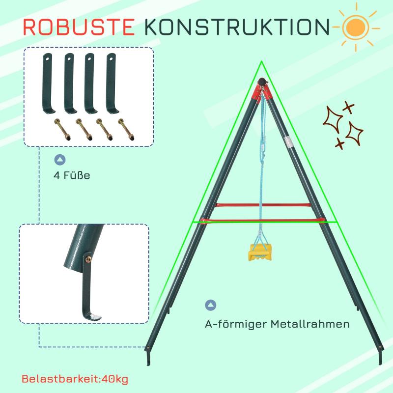 kinderschaukel-gartenschaukel-schaukelgestell-schaukelgeruest-metallgestell-3-8-jahre-155x160x180cm