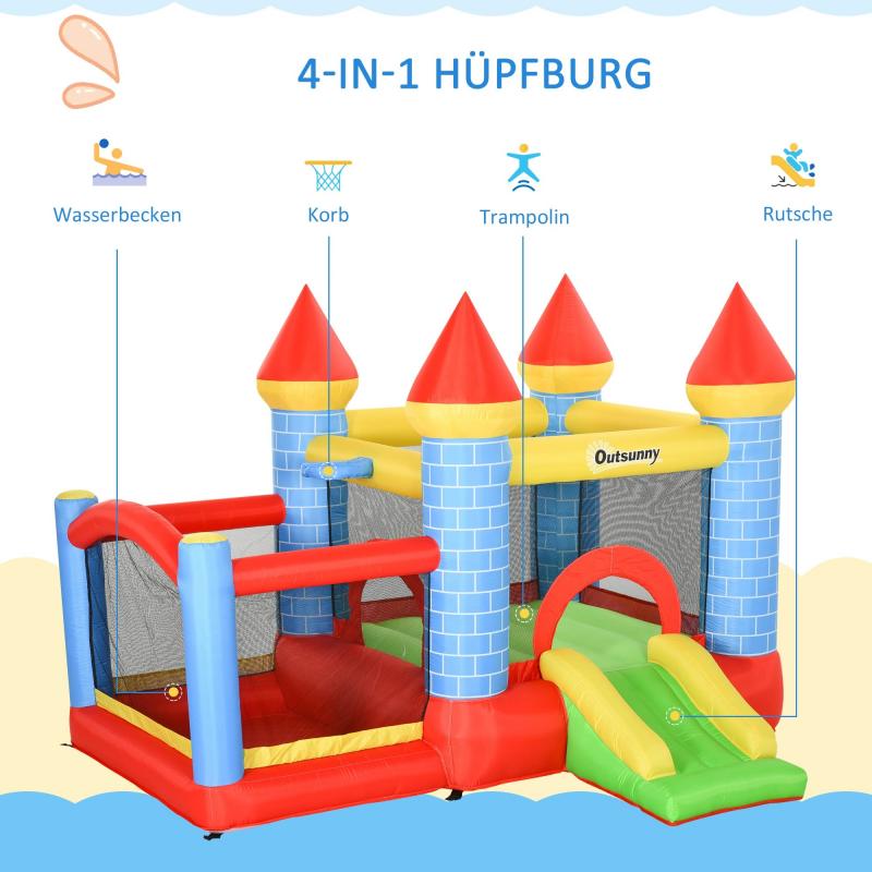 aufblasbare-huepfburg-mit-rutsche-pool-fuer-3-kinder-burg-mit-geblaese-fuer-3-8-jahre-rot-blau-gruen-280x260x210cm