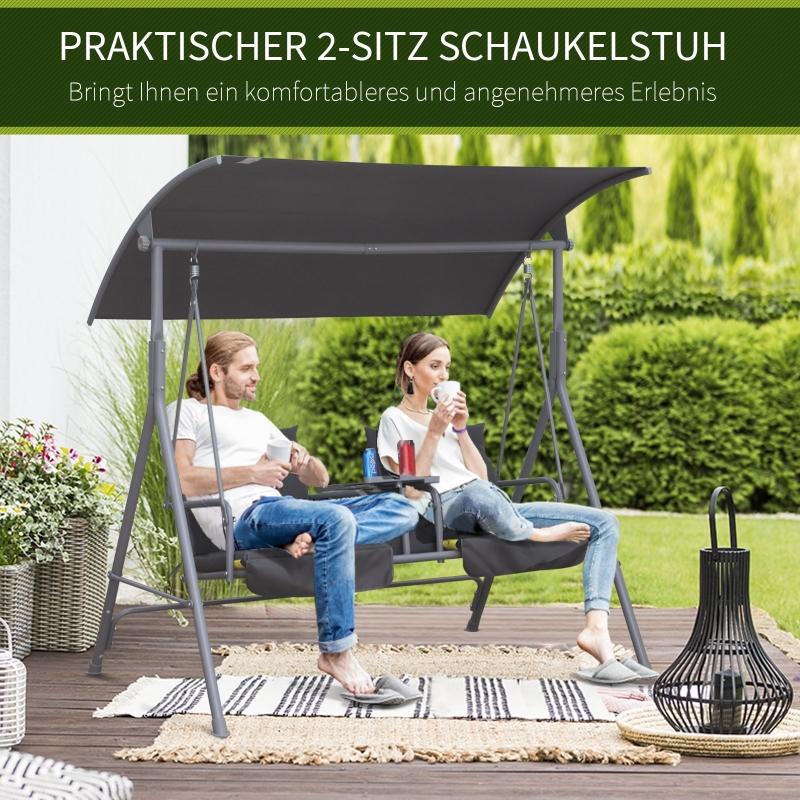 hollywoodschaukel-gartenschaukel-schaukel-2-sitzer-mit-sonnendach-grau-175x112x165cm