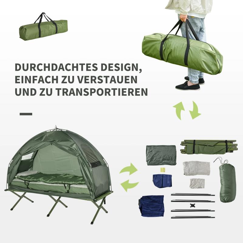 campingzelt-set-mit-feldbett-schlafsack-und-matratze-dunkelgruen-193x86x160cm