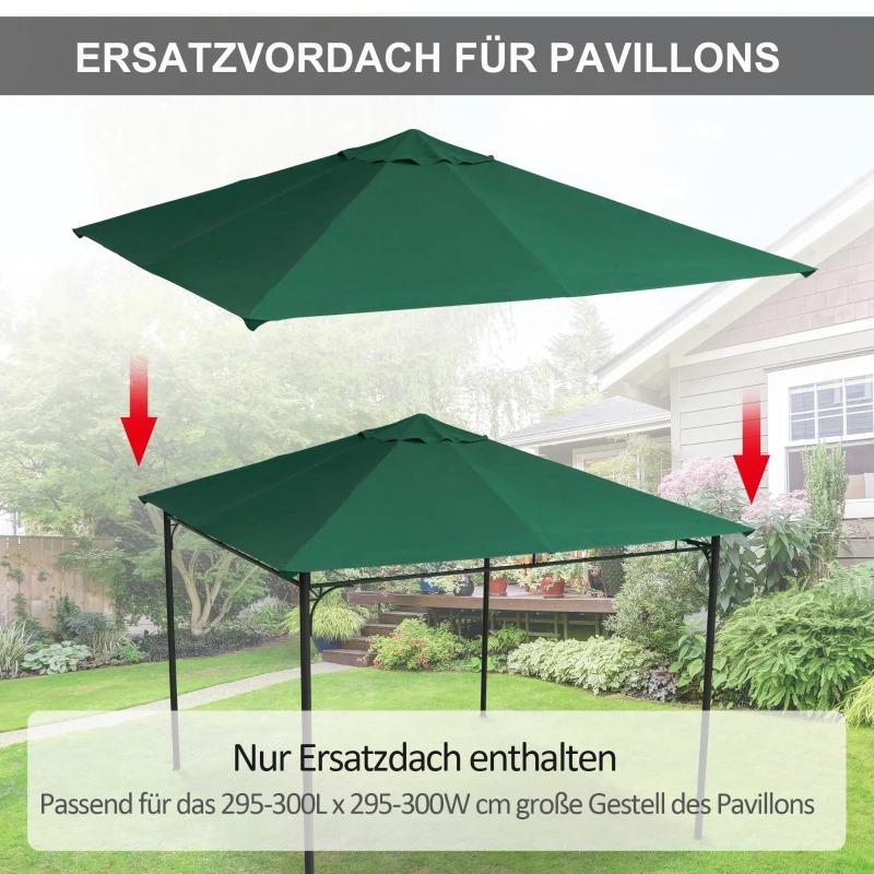 ersatzdach-fuer-gartenpavillon-8-wasserabflussloecher-einfache-montage-polyester-gruen-2-98x2-95m