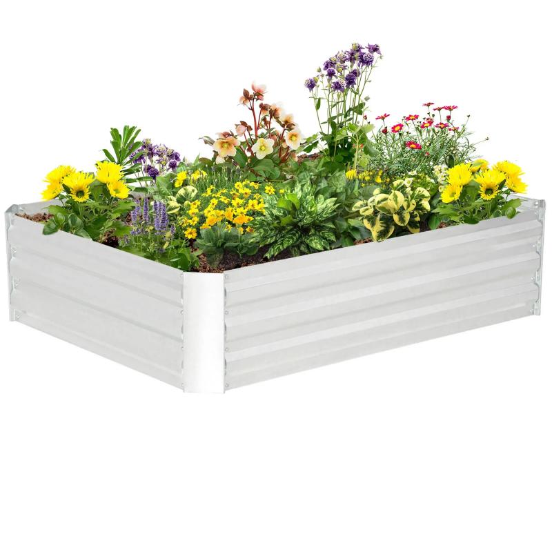 hochbeet-aus-verzinktem-stahl-gartenbeet-pflanzkasten-fuer-garten-blumenkasten-blumenkuebel-silber-120x90x30cm