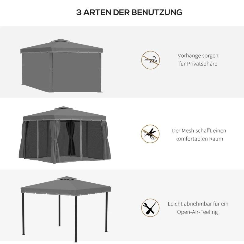 gartenpavillon-pavillon-2-96x2-96m-gartenzelt-mit-doppeldach-festzelt-partyzelt-mit-4x-seitenteile-moskitonetz-wetterfest-aluminium-polyester-dunkelgrau