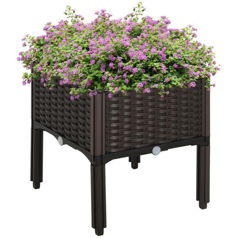 hochbeet-pflanzkasten-mit-abflussloechern-blumenkasten-im-rattan-look-pp-braun-40x40x44cm-491