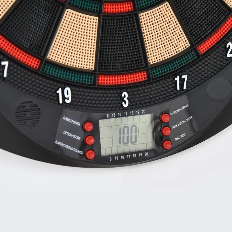 elektronische-dartscheibe-automatische-wertung-dartboard-dart-set-mit-6-darts-30-dartkoepfe-26-spiele-und-185-trefferoptionen-fuer-8-spieler-soundeffekte-schwarz-44x39-5x2-2cm