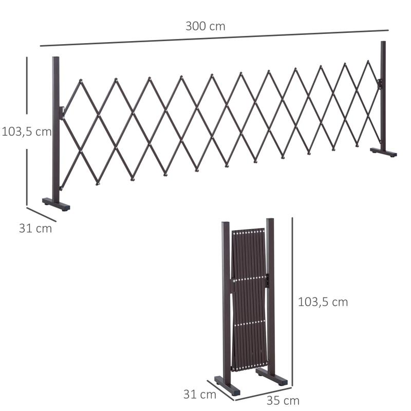 scherengitter-absperrgitter-scherensperre-ausziehbar-garten-alu-schwarz-103-5x35-300cm