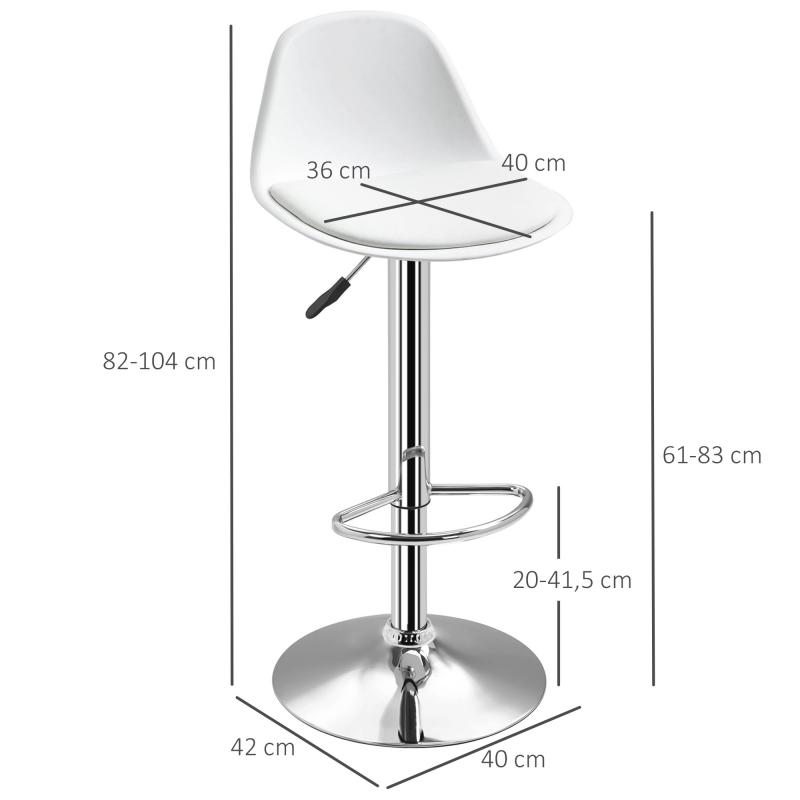 2er-set-barhocker-hoehenverstellbar-drehbar-kunstleder-weiss-40x42x82-104cm