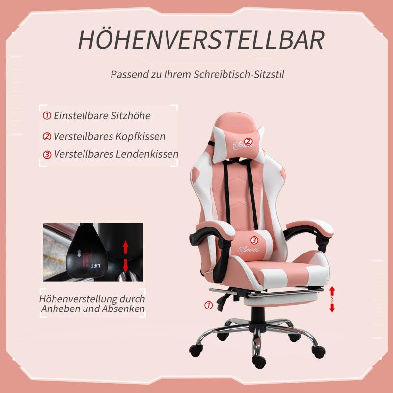 gaming-stuhl-computerstuhl-mit-kopfstuetze-buerostuhl-hoehenverstellbar-360-drehbar-kunstleder-rosa-64x67x119-127cm