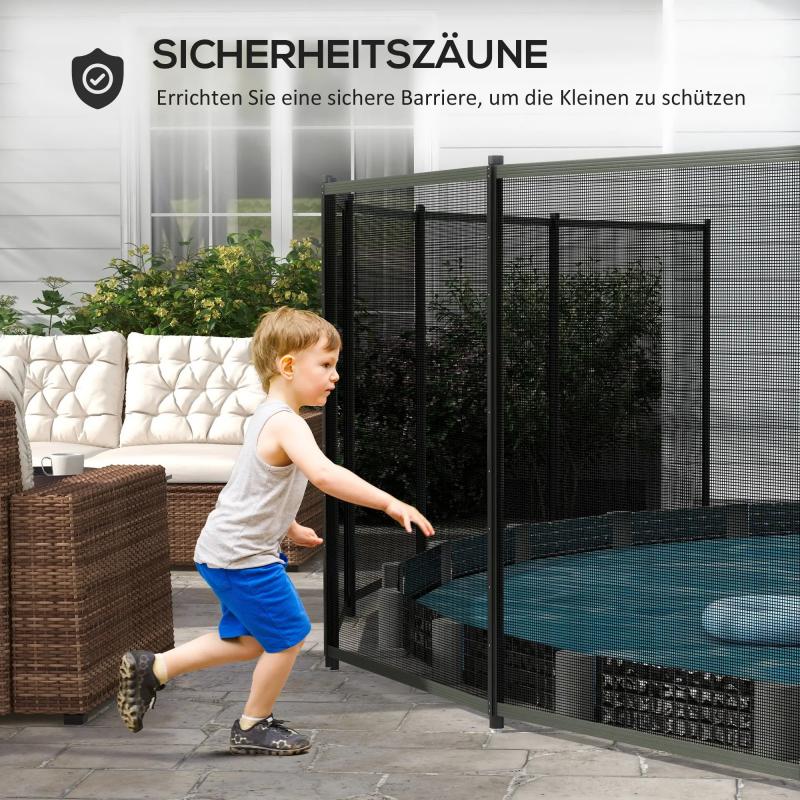 pool-sicherheitszaun-poolzaun-fuer-kinder-4-teilig-aluminium-schwarz-365x126cm