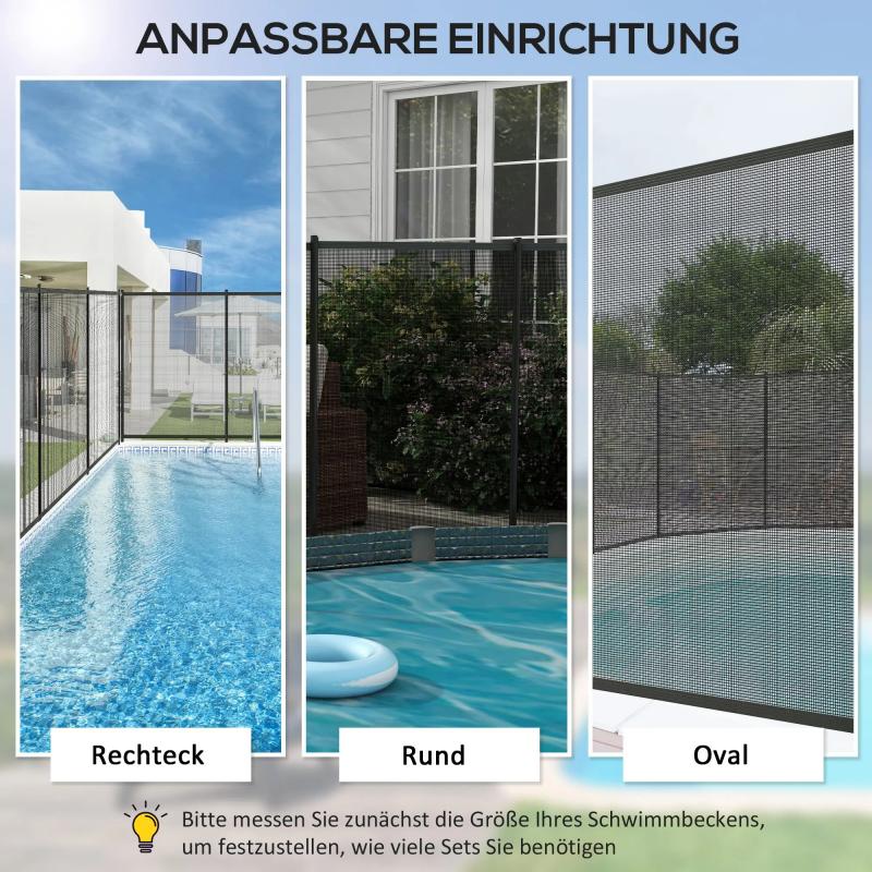 pool-sicherheitszaun-poolzaun-fuer-kinder-4-teilig-aluminium-schwarz-365x126cm