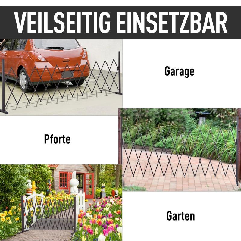 scherengitter-absperrgitter-scherensperre-ausziehbar-garten-alu-schwarz-103-5x35-300cm