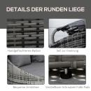 Mobile Preview: rattan-sonneninsel-4-teilige-liegeinsel-mit-sonnendach-sitzgruppe-4-kissen-metall-grau-230x145x80cm