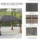 Mobile Preview: gartenpavillon-partyzelt-faltpavillon-festzelt-4x-doppel-seitenteile-wasserdicht-2-laternenhaken-alu-polyester-braun-ca-4x3x2-8m