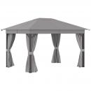 Mobile Preview: pavillon-gartenpavillon-4x3m-gartenzelt-festzelt-partyzelt-mit-4x-seitenteile-aluminium-polyester-grau