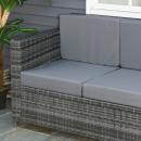 Mobile Preview: poly-rattan-sofa-mit-kissen-3-sitzer-garten-loungesofa-metall-polyester-grau-185x70x80cm