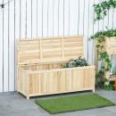 Mobile Preview: gartenbank-mit-stauraum-truhenbank-sitzbank-2-sitzer-250-kg-belastbarkeit-natur-tanneholz-115x45x75cm