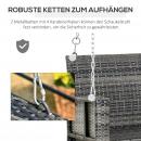 Mobile Preview: haengebank-2-sitzer-rattan-gartenschaukel-mit-sitzkissen-haengeschaukel-hollywoodschaukel-schaukelbank-gartenbank-grau-127x65x60cm-174