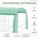 Mobile Preview: foliengewaechshaus-polytunnel-6x3x2m-begehbares-gewaechshaus-mit-aufrollbar-abdeckungen-folientunnel-treibhaus-uv-schutz-stahlrohr-gruen