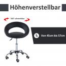 Mobile Preview: rollhocker-arbeitshocker-drehhocker-buerostuhl-hoehenverstellbar-metall-schwarz-50x54x66-78cm