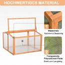 Mobile Preview: fruehbeet-treibhaus-gewaechshaus-fruehbeetkasten-pflanzenbeet-mit-abdeckung-aus-holz-und-polycarbonat-wetterfest-orange-90x80x58cm