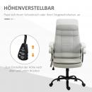 Mobile Preview: buerostuhl-mit-massagefunktion-hoehenverstellbar-ergonomisch-beige-63x70x112-121cm