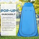 Mobile Preview: pop-up-duschzelt-camping-umkleidezelt-wasserfest-himmelblau-120x120x190cm