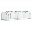 Mobile Preview: gewaechshaus-treibhaus-mit-tuer-fruehbeet-pflanzenhaus-pflanzenaufzucht-stahl-pvc-transparent-350x100x80cm