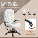 Mobile Preview: buerosessel-massagefunktion-massagestuhl-hoehenverstellbar-weiss-67x74x107-116cm