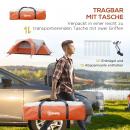 Mobile Preview: campingzelt-fuer-5-6-pers-familienzelt-wasserdicht-mit-vorzelt-orange-550x300x198cm